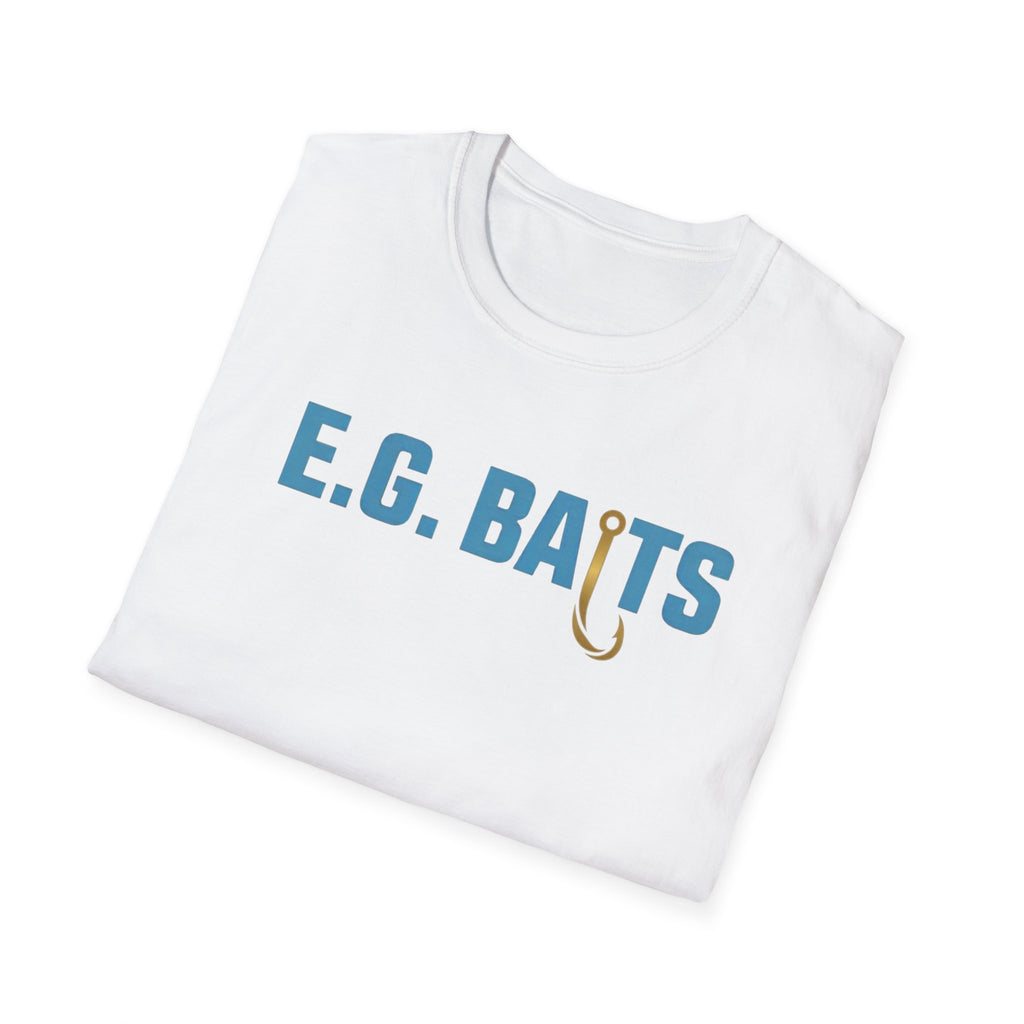 E.G. Baits Fishing T-Shirt – Hook Logo Tee for Anglers