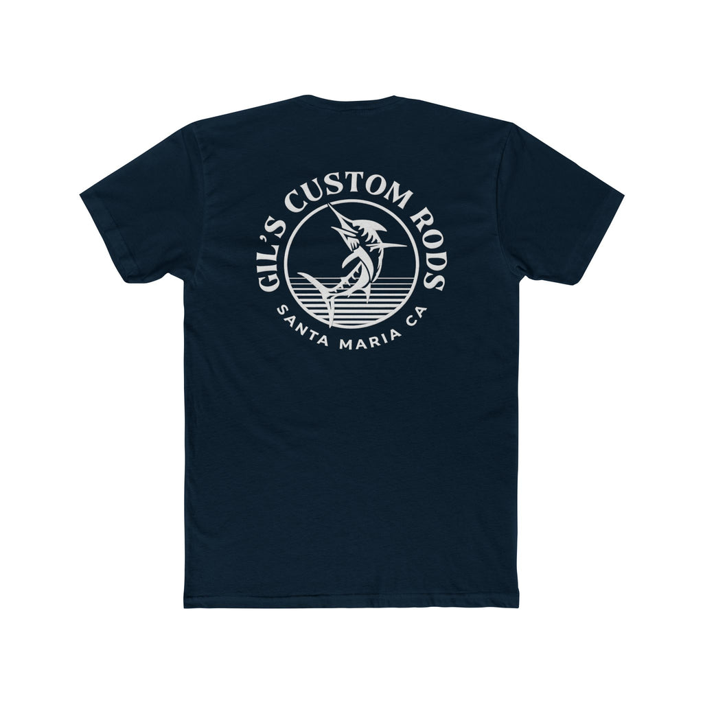 Fishing Shirt — "Gil's Custom Rods" Harbor Marlin Tee