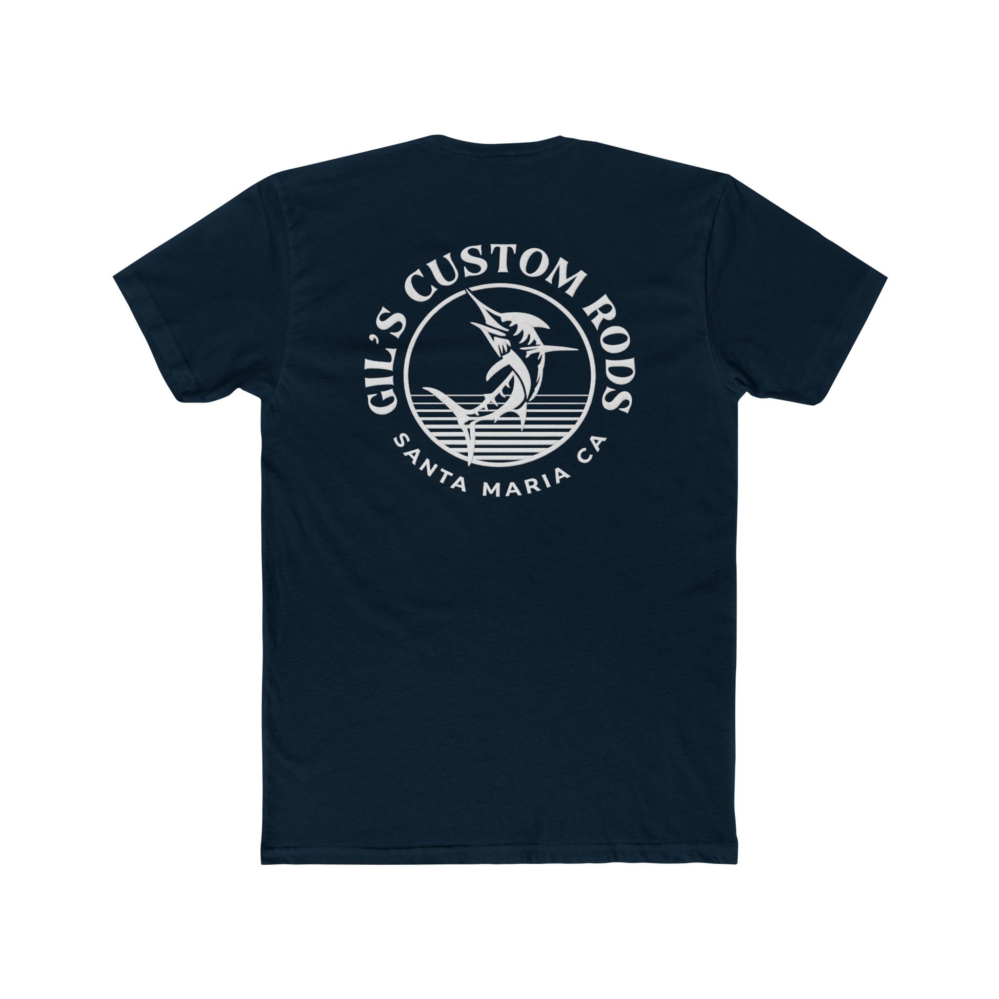 Fishing Shirt — "Gil's Custom Rods" Harbor Marlin Tee