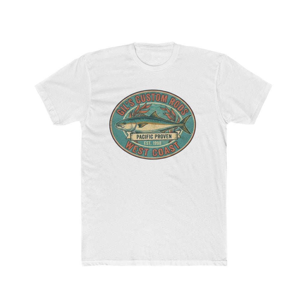 West Coast Fish Vintage Tee — "Pacific Proven" Surf & Fishing Graphic T‑Shirt
