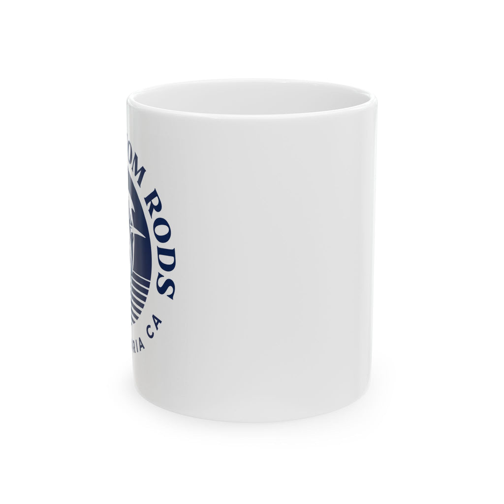 Gil's Custom Rods Ceramic Mug — Santa Maria Fishing Logo (11oz & 15oz)