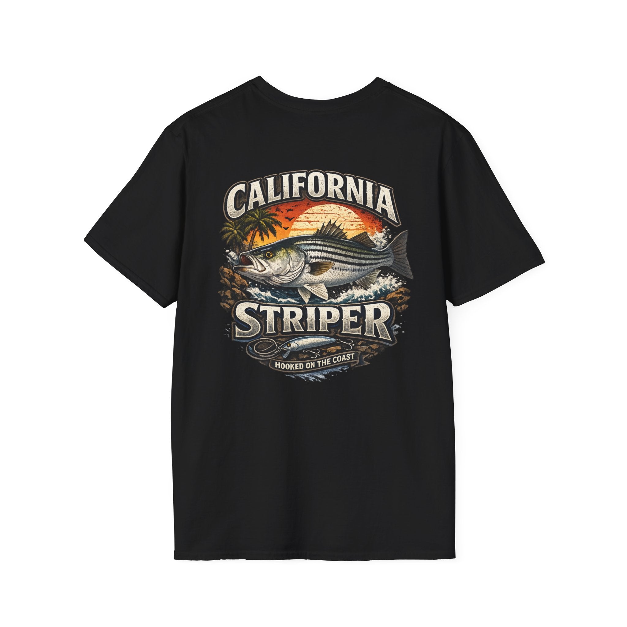 Gill's Custom Rods Logo T-Shirt — Santa Maria Fishing Tee