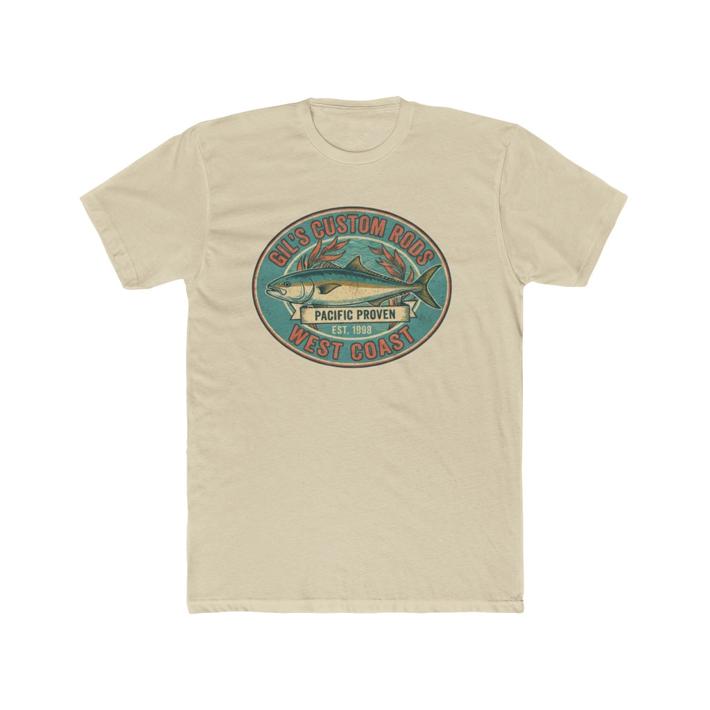 West Coast Fish Vintage Tee — "Pacific Proven" Surf & Fishing Graphic T‑Shirt