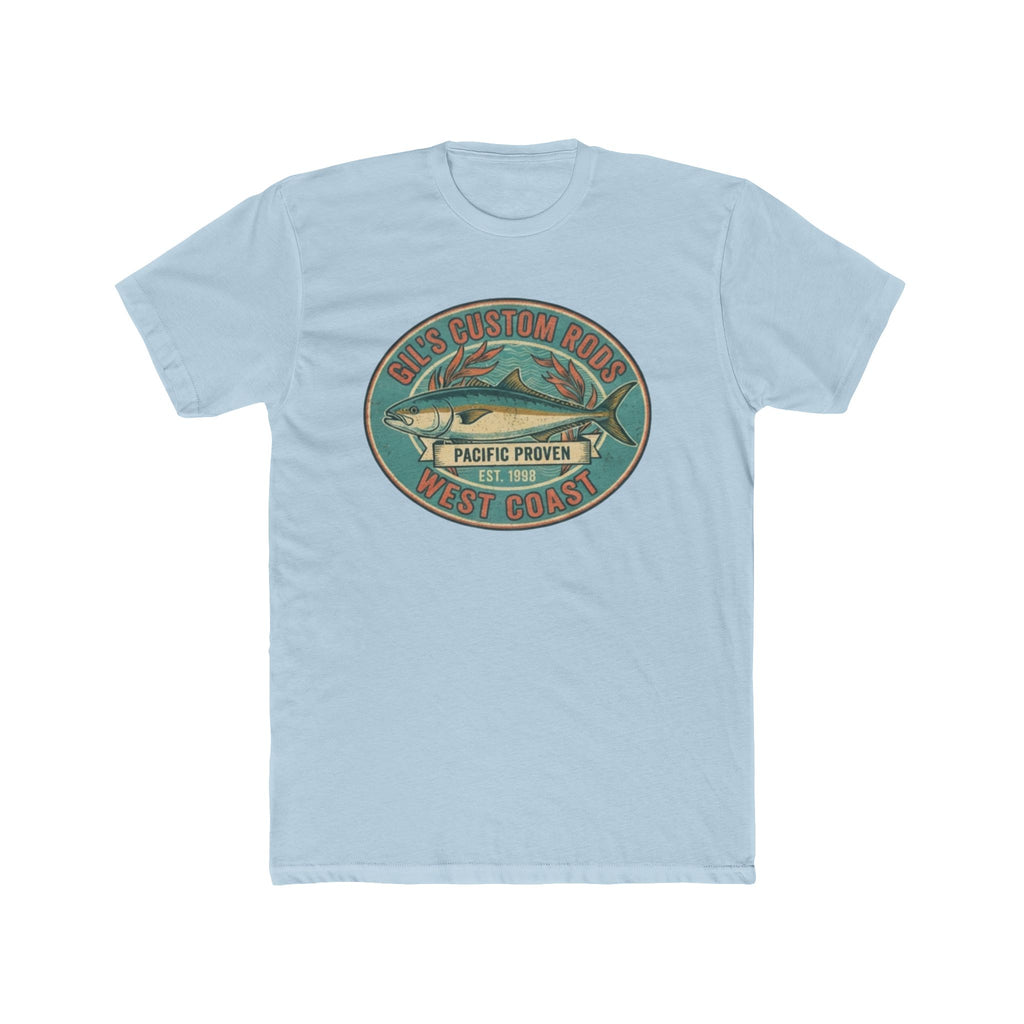 West Coast Fish Vintage Tee — "Pacific Proven" Surf & Fishing Graphic T‑Shirt