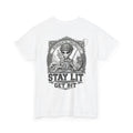 Stay Lit Get Bit T-Shirt — Vintage Alien Angler Graphic Tee