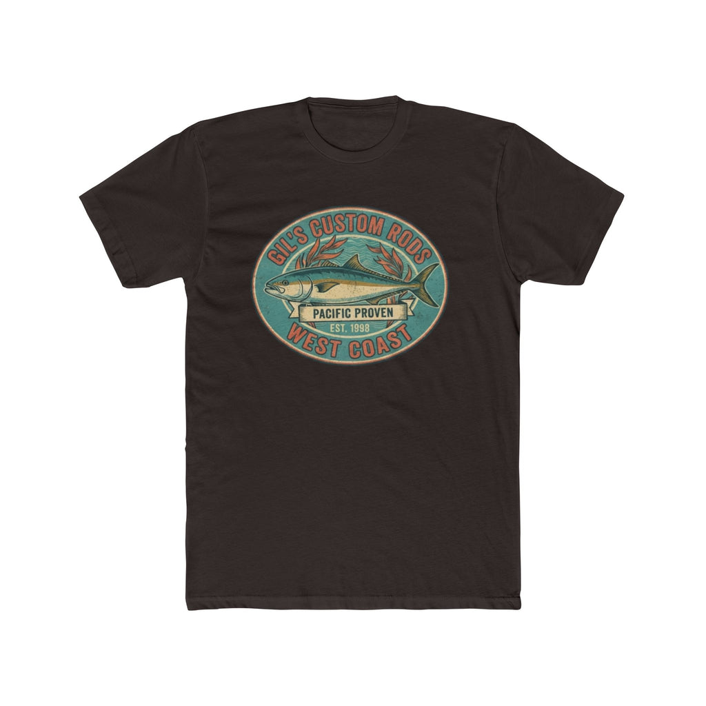 West Coast Fish Vintage Tee — "Pacific Proven" Surf & Fishing Graphic T‑Shirt