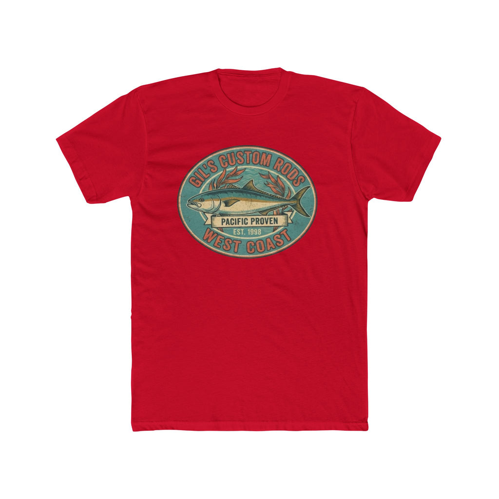 West Coast Fish Vintage Tee — "Pacific Proven" Surf & Fishing Graphic T‑Shirt