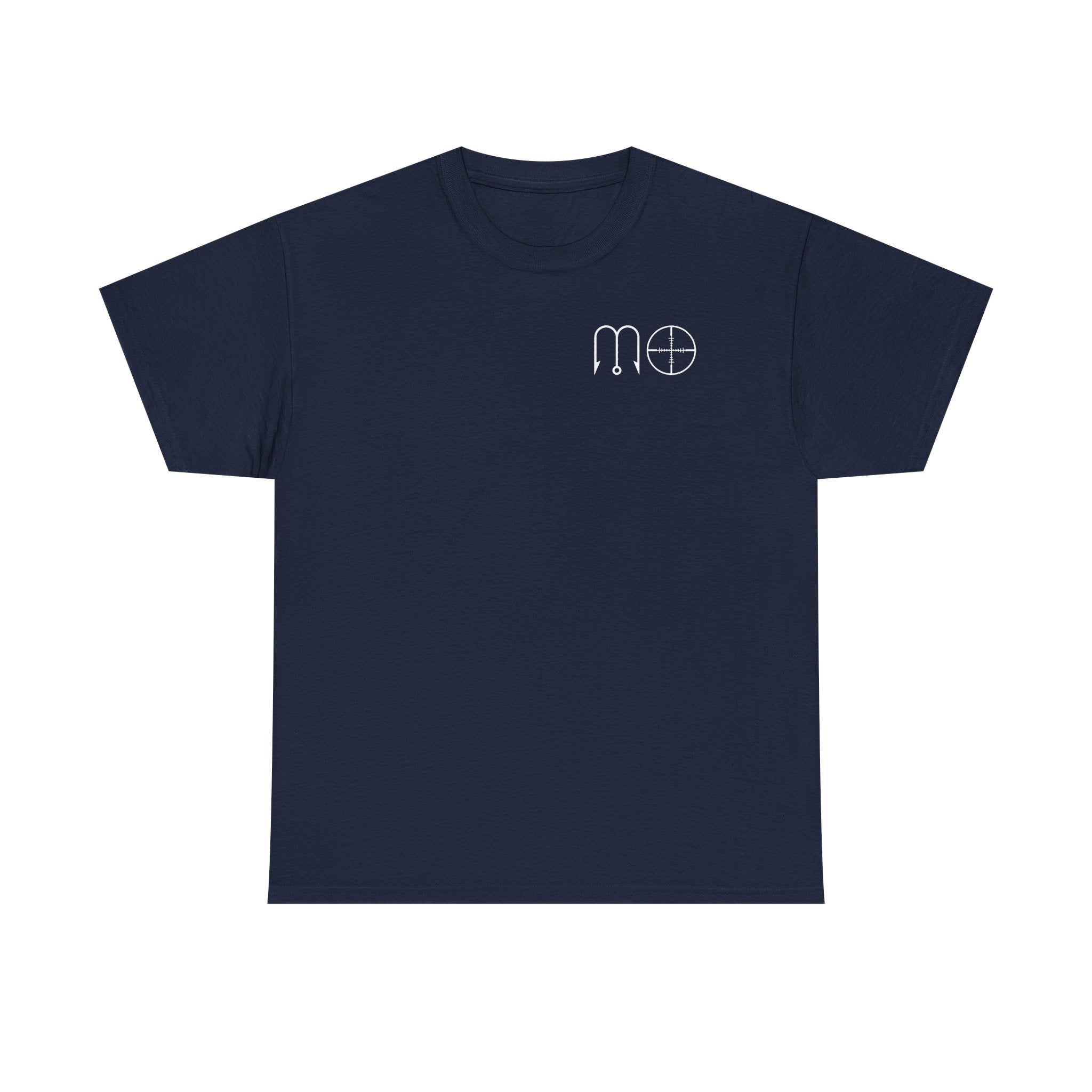 Fish Skeleton Tee — Minimal Coastal Fishing Graphic T-Shirt