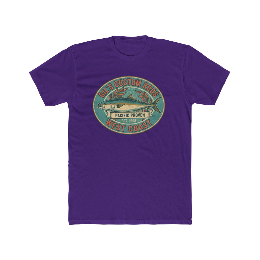 West Coast Fish Vintage Tee — "Pacific Proven" Surf & Fishing Graphic T‑Shirt