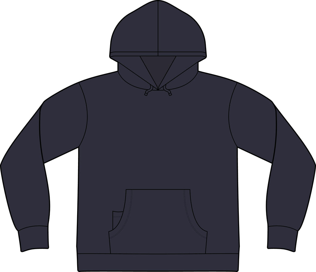 Fishing Hoodie – "Gil's Custom Rods, Santa Maria CA" Logo Pullover