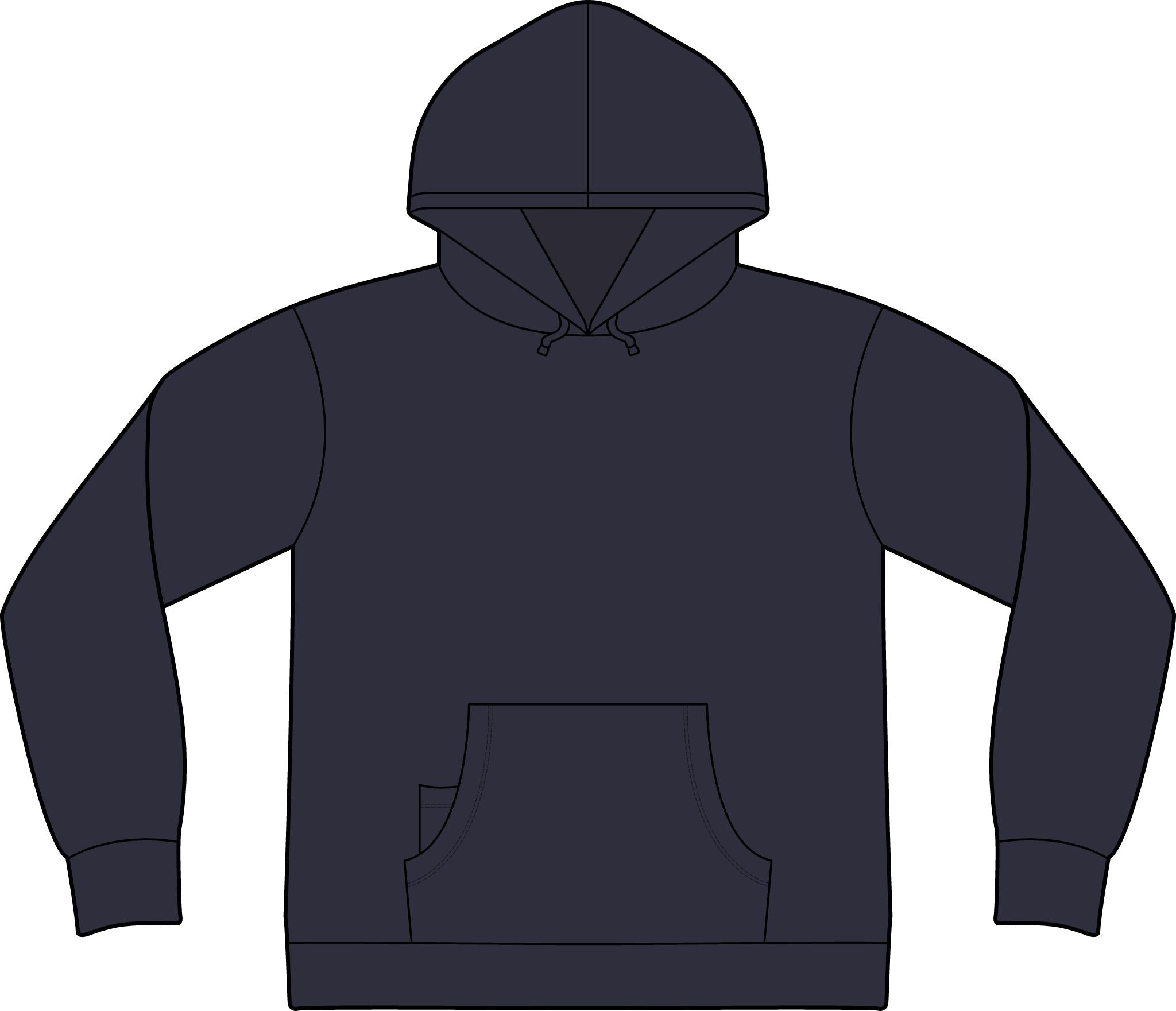 Fishing Hoodie – "Gil's Custom Rods, Santa Maria CA" Logo Pullover