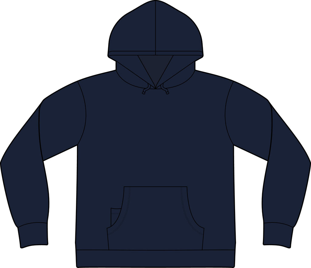 Fishing Hoodie – "Gil's Custom Rods, Santa Maria CA" Logo Pullover