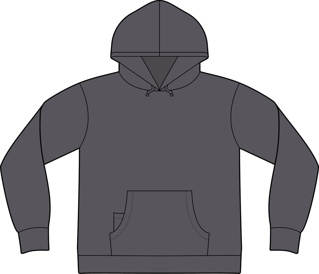 Fishing Hoodie – "Gil's Custom Rods, Santa Maria CA" Logo Pullover