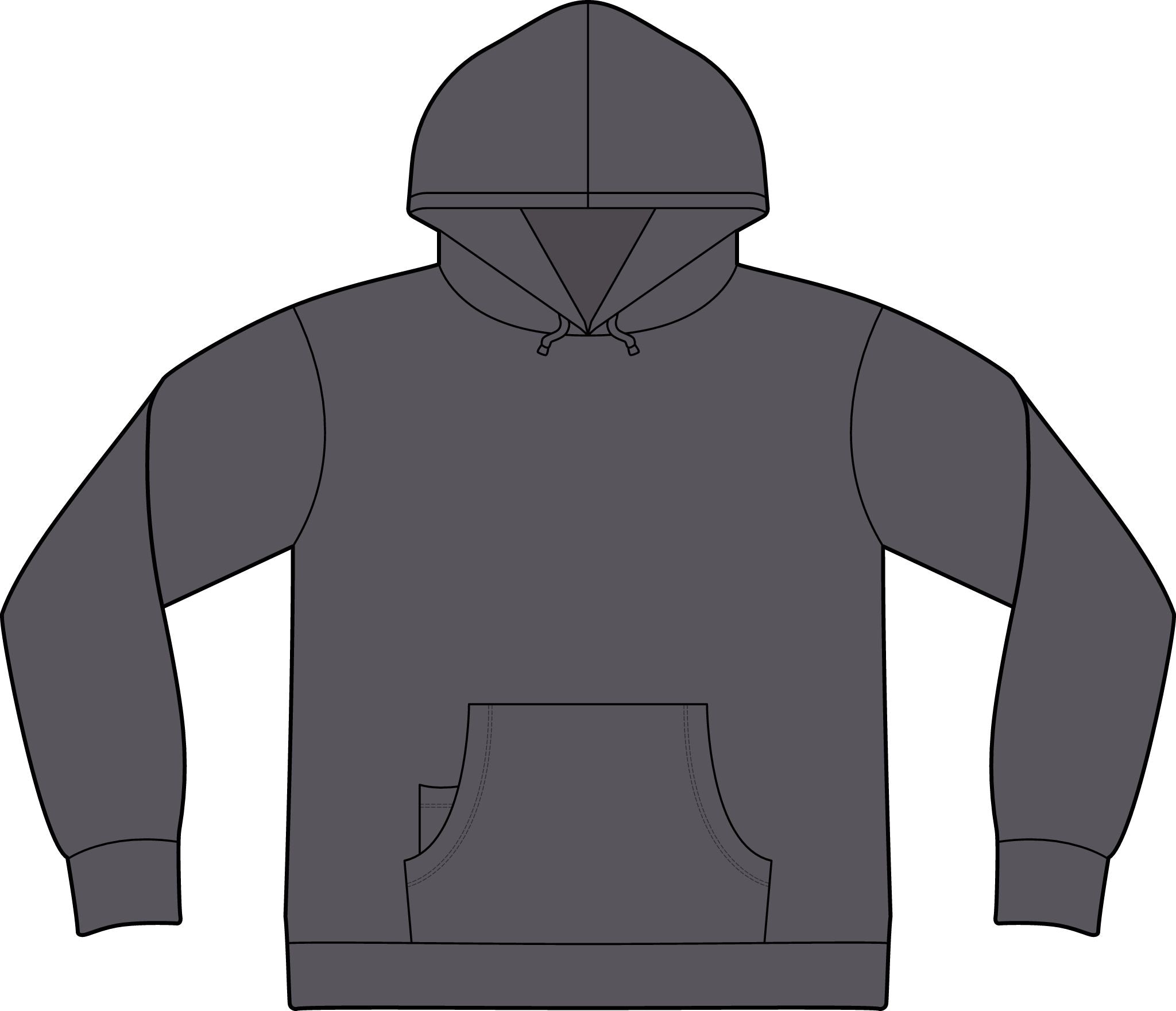 Fishing Hoodie – "Gil's Custom Rods, Santa Maria CA" Logo Pullover
