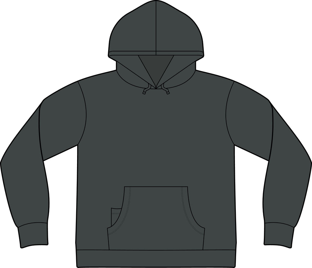 Fishing Hoodie – "Gil's Custom Rods, Santa Maria CA" Logo Pullover