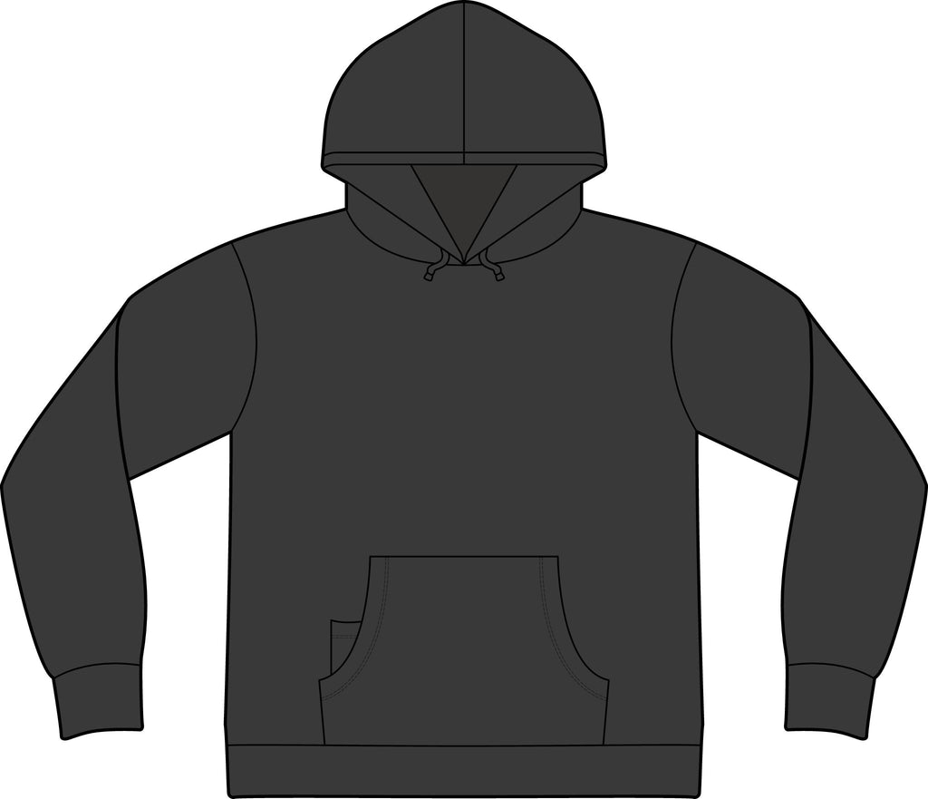 Fishing Hoodie – "Gil's Custom Rods, Santa Maria CA" Logo Pullover