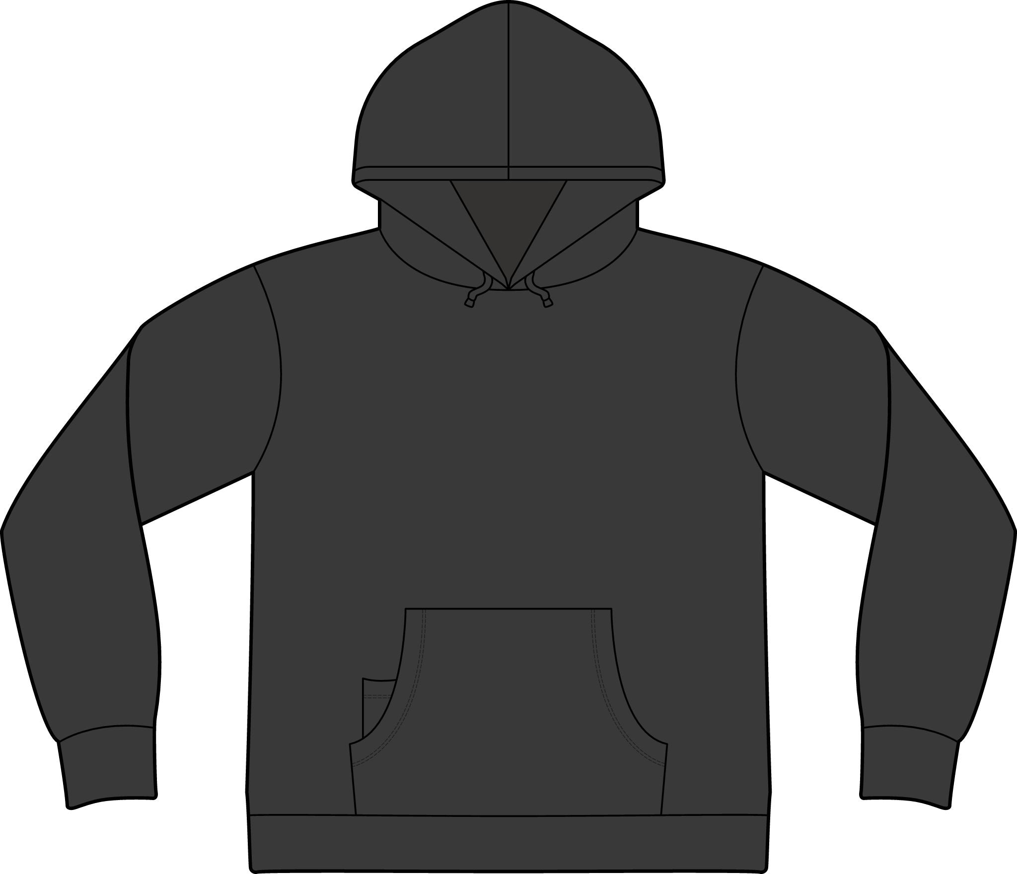 Fishing Hoodie – "Gil's Custom Rods, Santa Maria CA" Logo Pullover