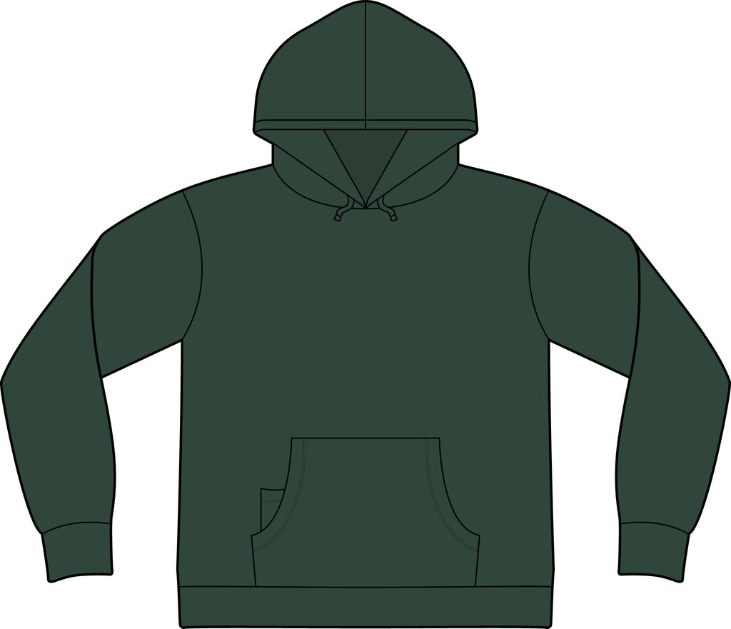 Fishing Hoodie – "Gil's Custom Rods, Santa Maria CA" Logo Pullover
