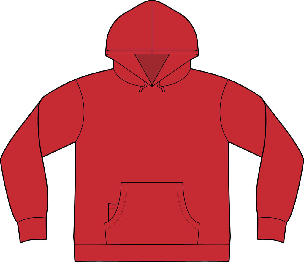 Fishing Hoodie – "Gil's Custom Rods, Santa Maria CA" Logo Pullover