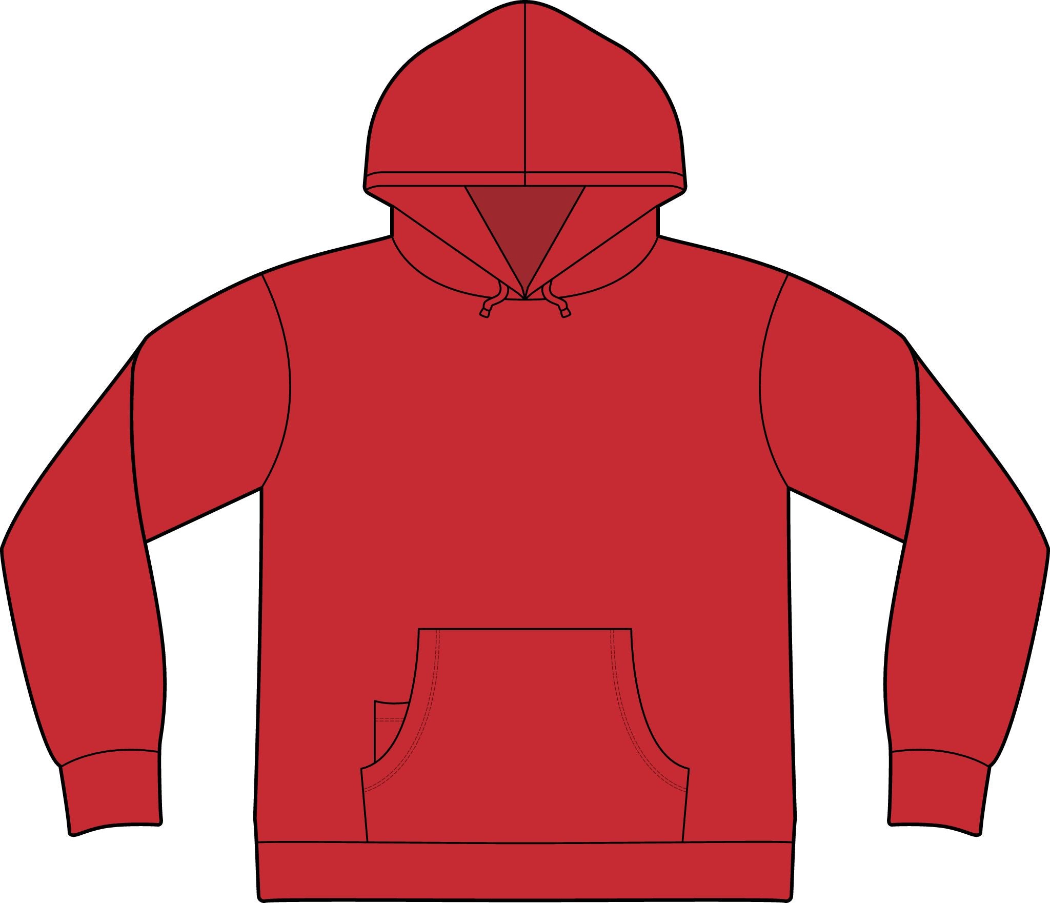 Fishing Hoodie – "Gil's Custom Rods, Santa Maria CA" Logo Pullover