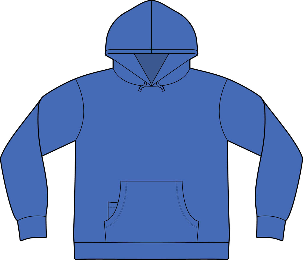Fishing Hoodie – "Gil's Custom Rods, Santa Maria CA" Logo Pullover