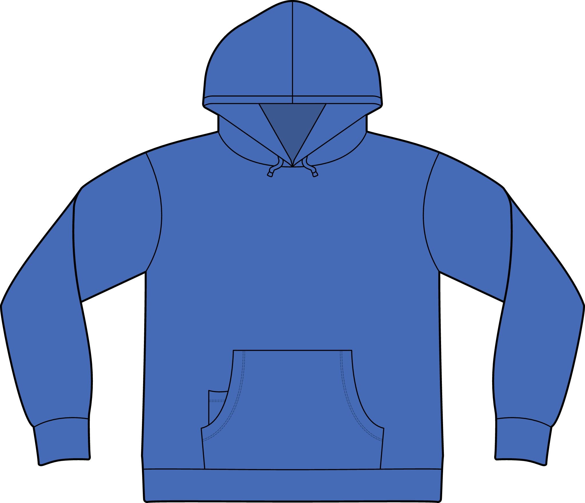 Fishing Hoodie – "Gil's Custom Rods, Santa Maria CA" Logo Pullover