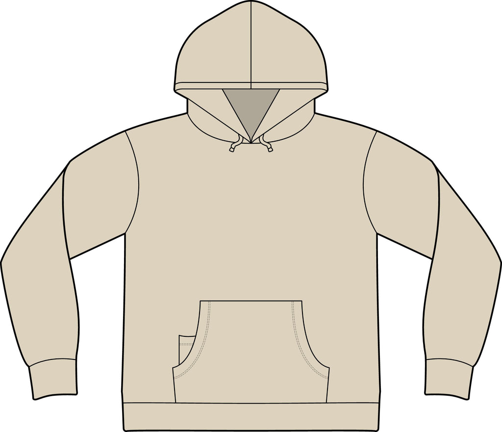 Fishing Hoodie – "Gil's Custom Rods, Santa Maria CA" Logo Pullover
