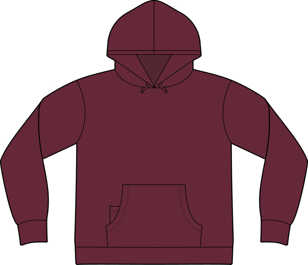 Fishing Hoodie – "Gil's Custom Rods, Santa Maria CA" Logo Pullover
