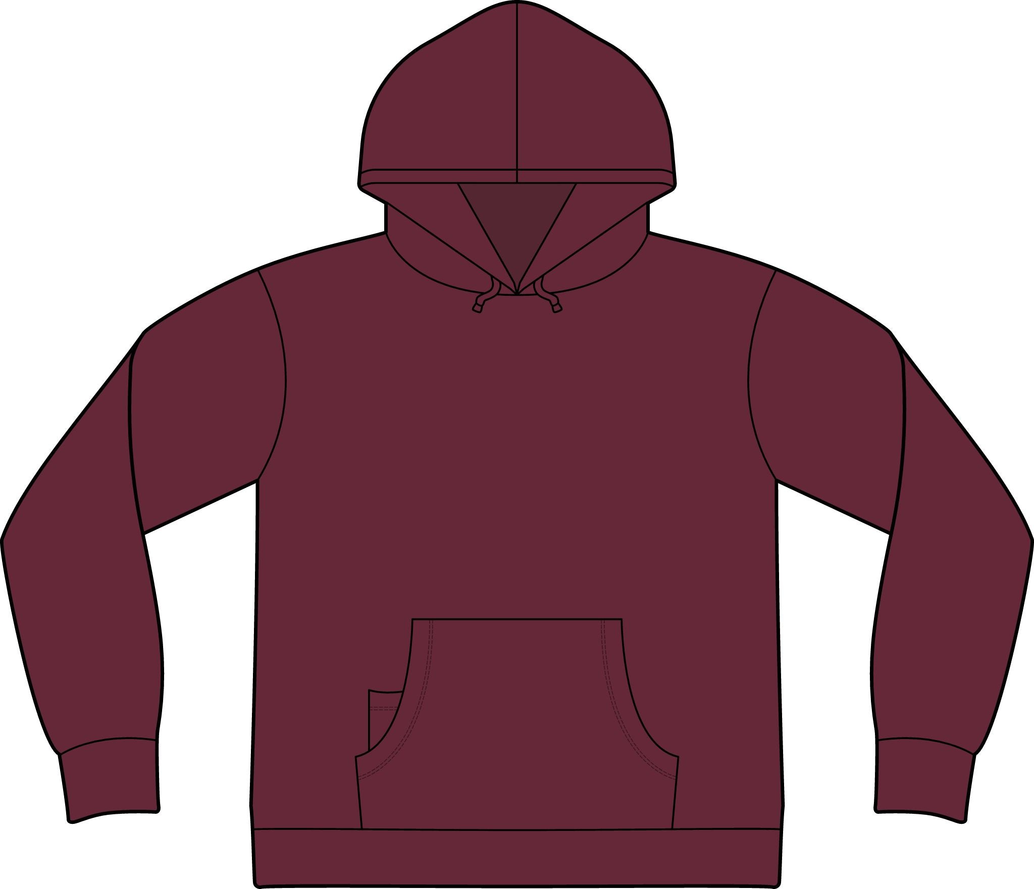Fishing Hoodie – "Gil's Custom Rods, Santa Maria CA" Logo Pullover