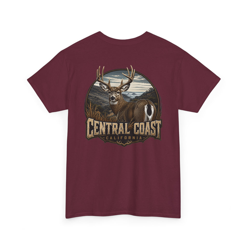 Central Coast Deer Graphic Tee — Outdoor Hunting Nature T-Shirt