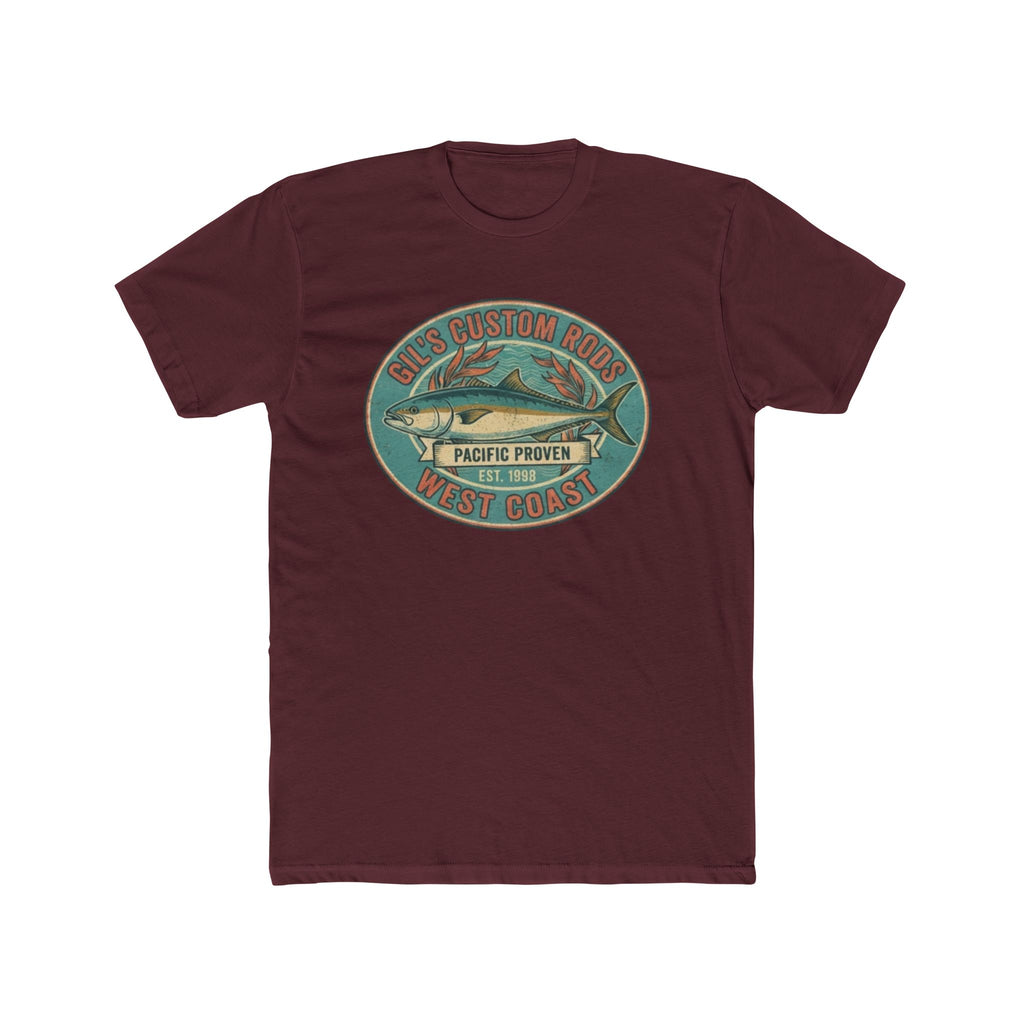 West Coast Fish Vintage Tee — "Pacific Proven" Surf & Fishing Graphic T‑Shirt