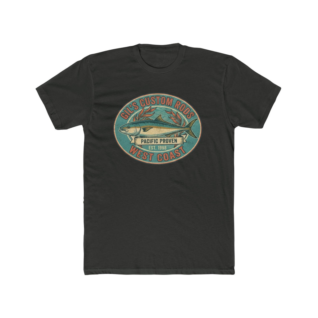 West Coast Fish Vintage Tee — "Pacific Proven" Surf & Fishing Graphic T‑Shirt