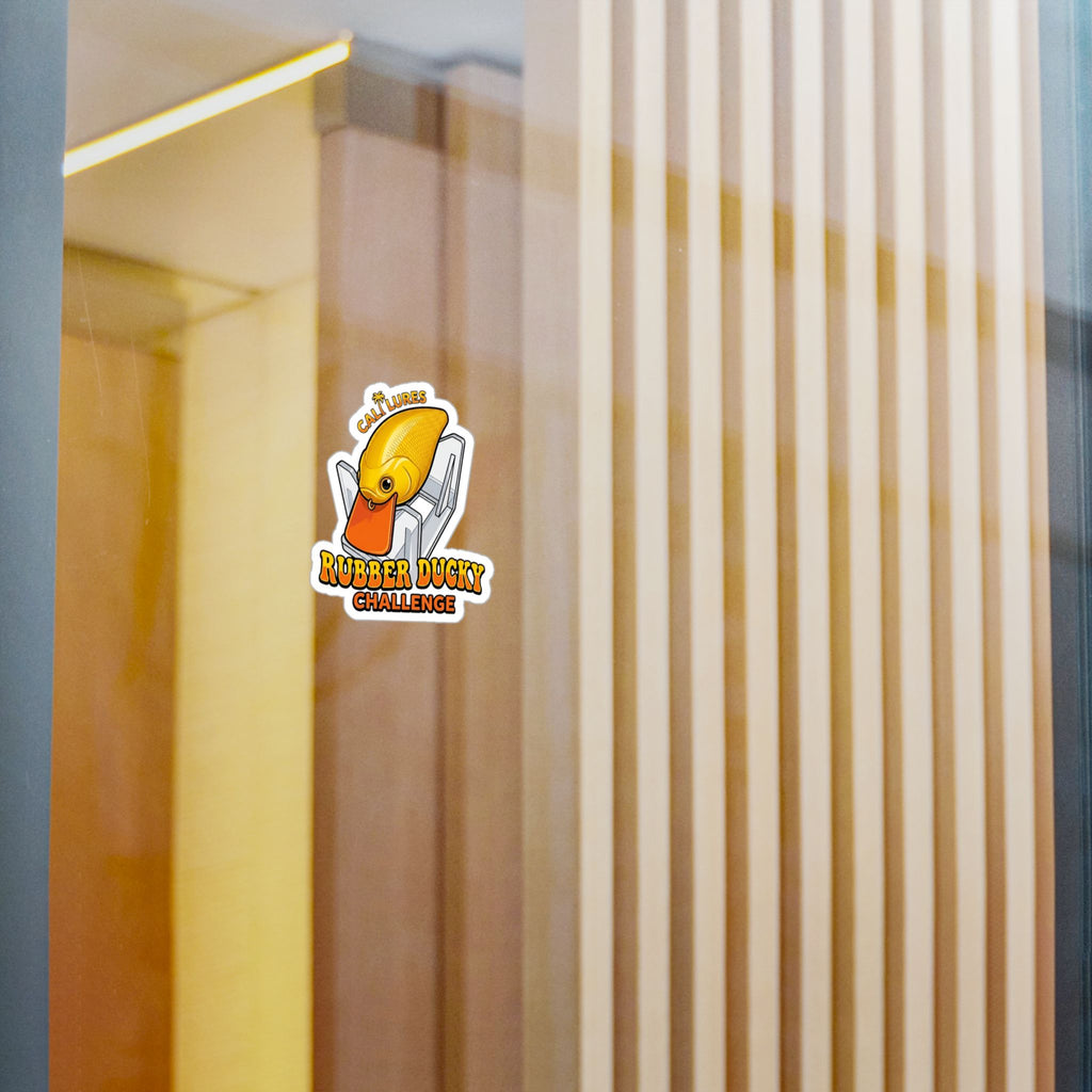 Rubber Ducky Challenge Kiss-Cut Vinyl Sticker
