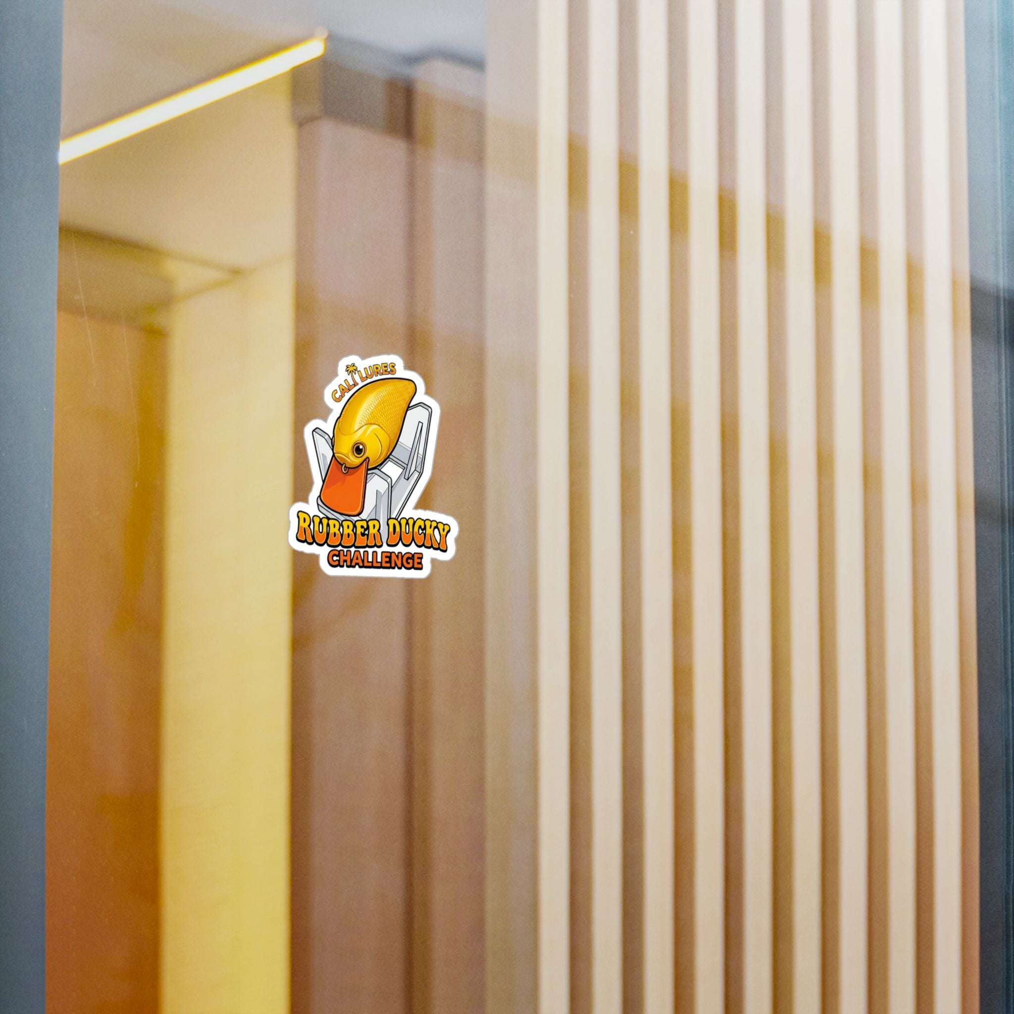 Rubber Ducky Challenge Kiss-Cut Vinyl Sticker