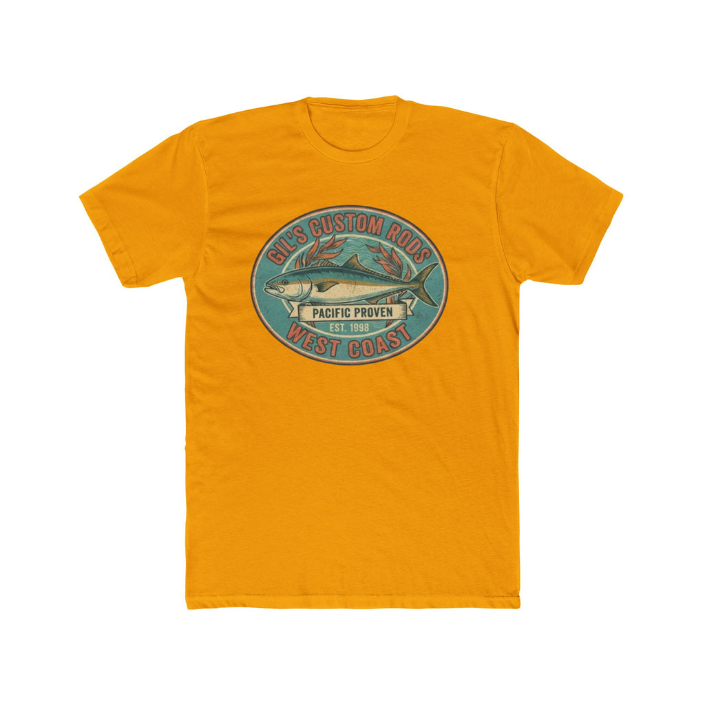 West Coast Fish Vintage Tee — "Pacific Proven" Surf & Fishing Graphic T‑Shirt