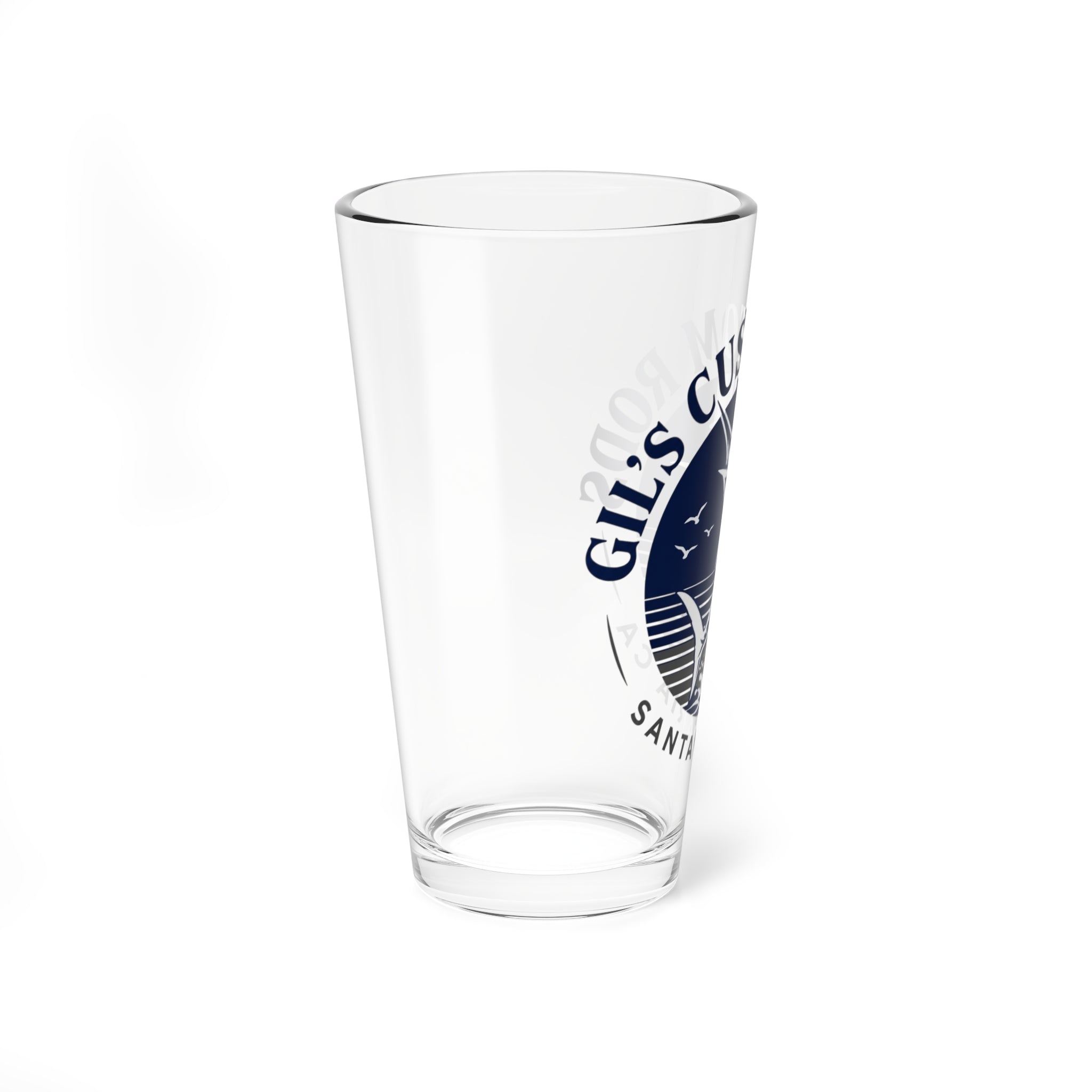 Mixing Glass — Gill's Custom Rods 16oz Beer & Cocktail Pint