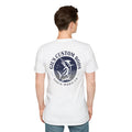 Coastal Surf Logo T-Shirt — "Gus Custom Rods" Graphic
