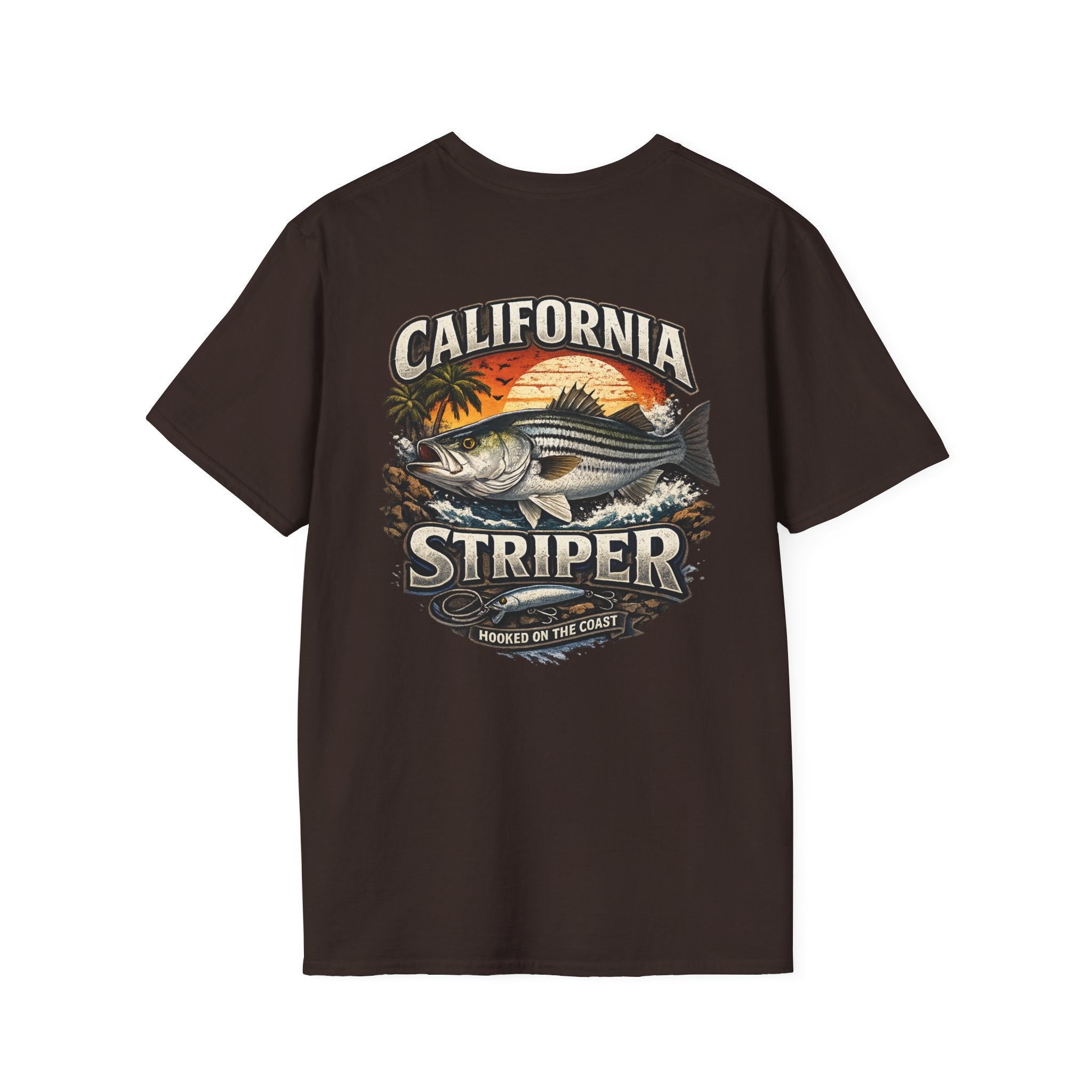 Gill's Custom Rods Logo T-Shirt — Santa Maria Fishing Tee