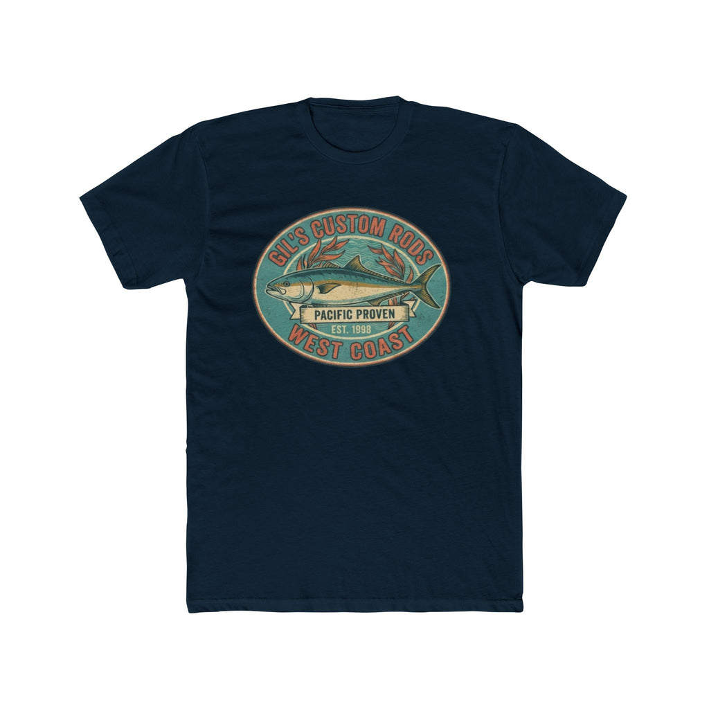West Coast Fish Vintage Tee — "Pacific Proven" Surf & Fishing Graphic T‑Shirt