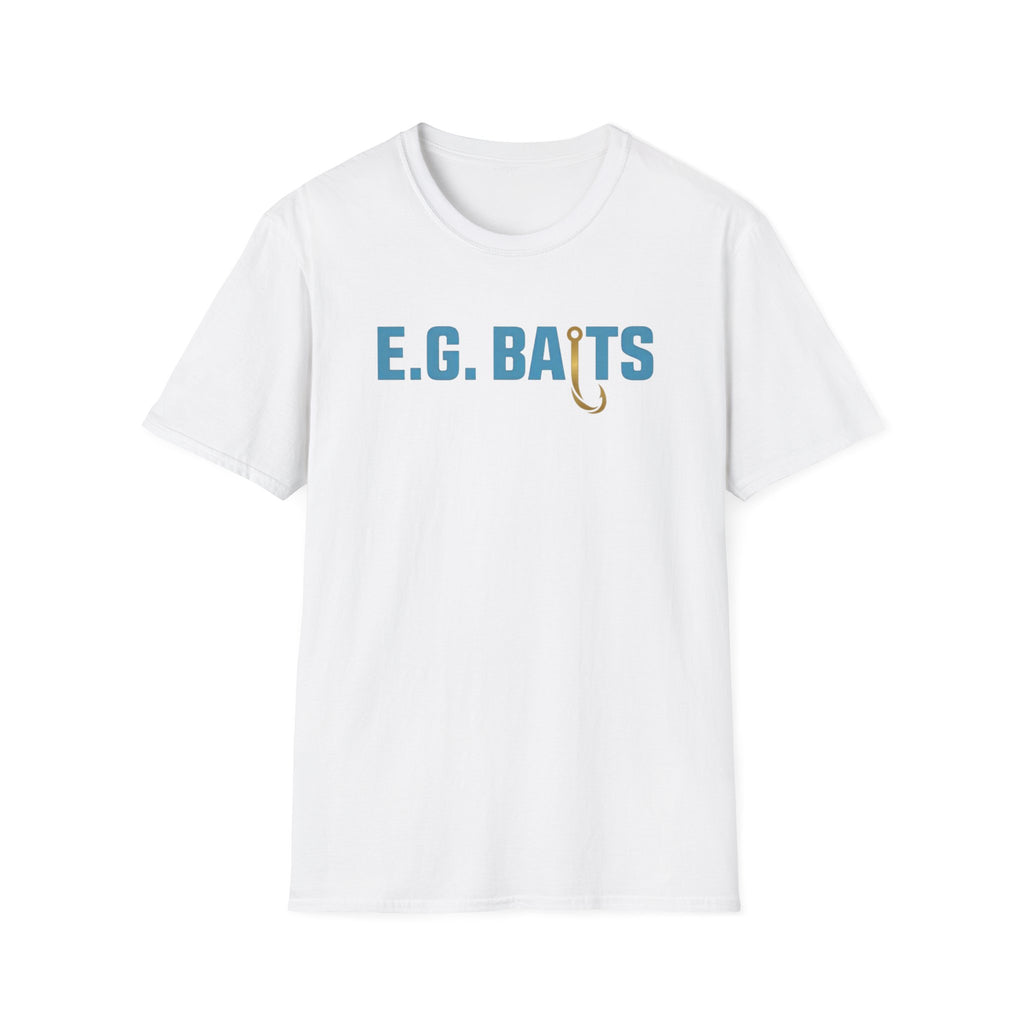 E.G. Baits Fishing T-Shirt – Hook Logo Tee for Anglers