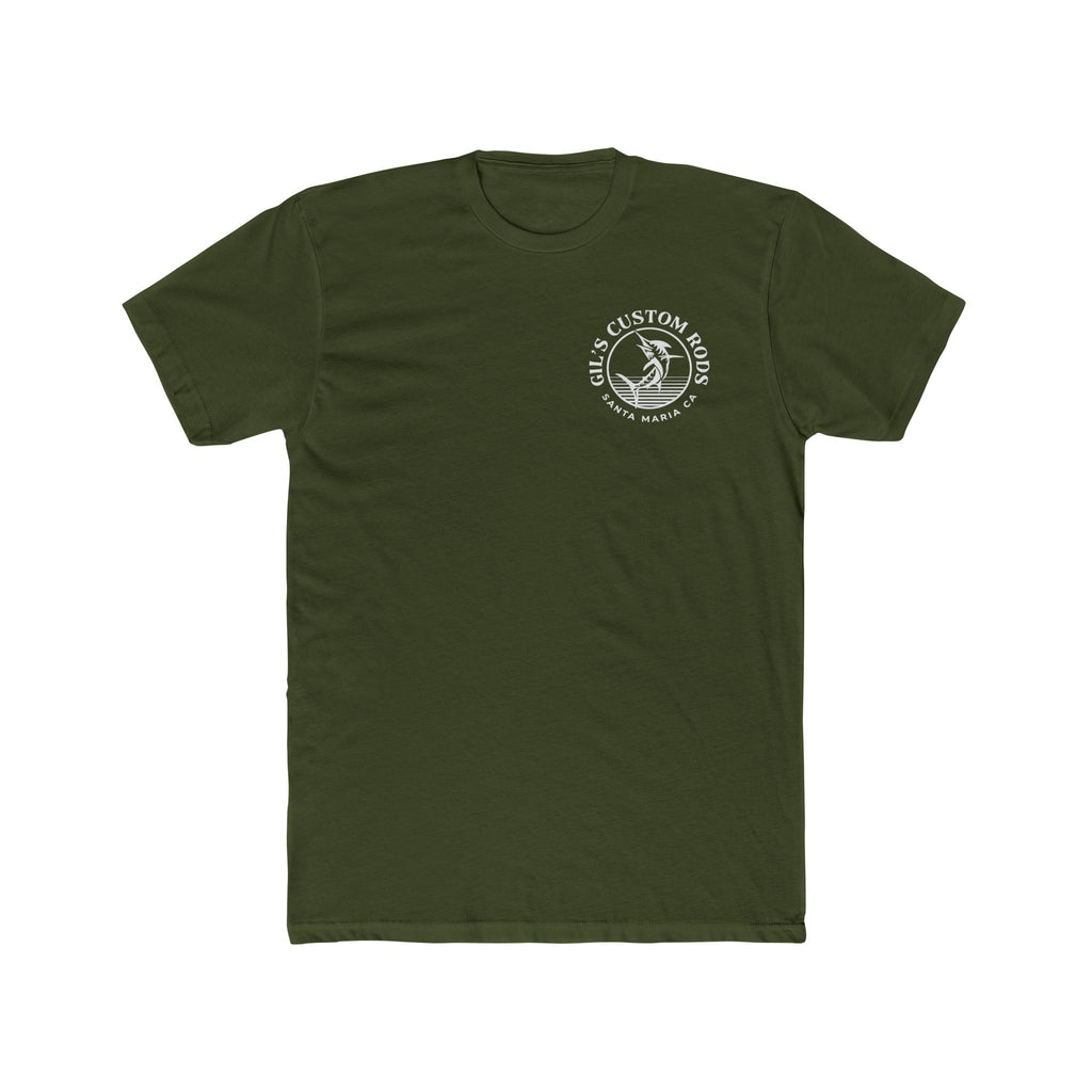 Fishing Shirt — "Gil's Custom Rods" Harbor Marlin Tee