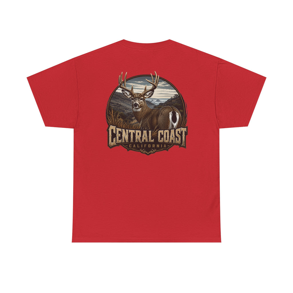 Central Coast Deer Graphic Tee — Outdoor Hunting Nature T-Shirt