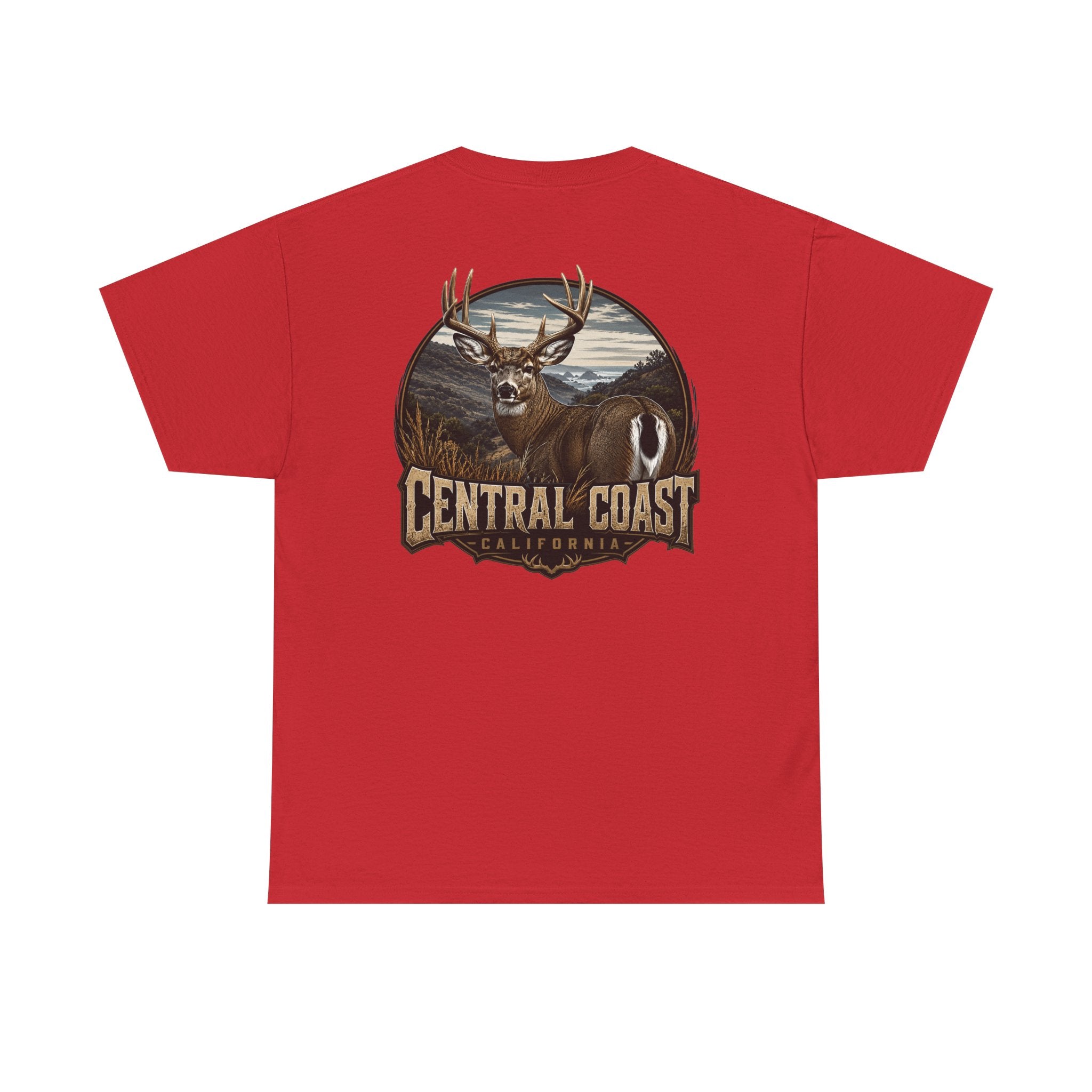 Central Coast Deer Graphic Tee — Outdoor Hunting Nature T-Shirt
