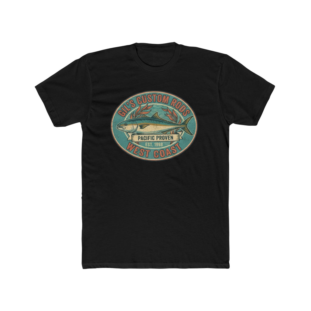 West Coast Fish Vintage Tee — "Pacific Proven" Surf & Fishing Graphic T‑Shirt