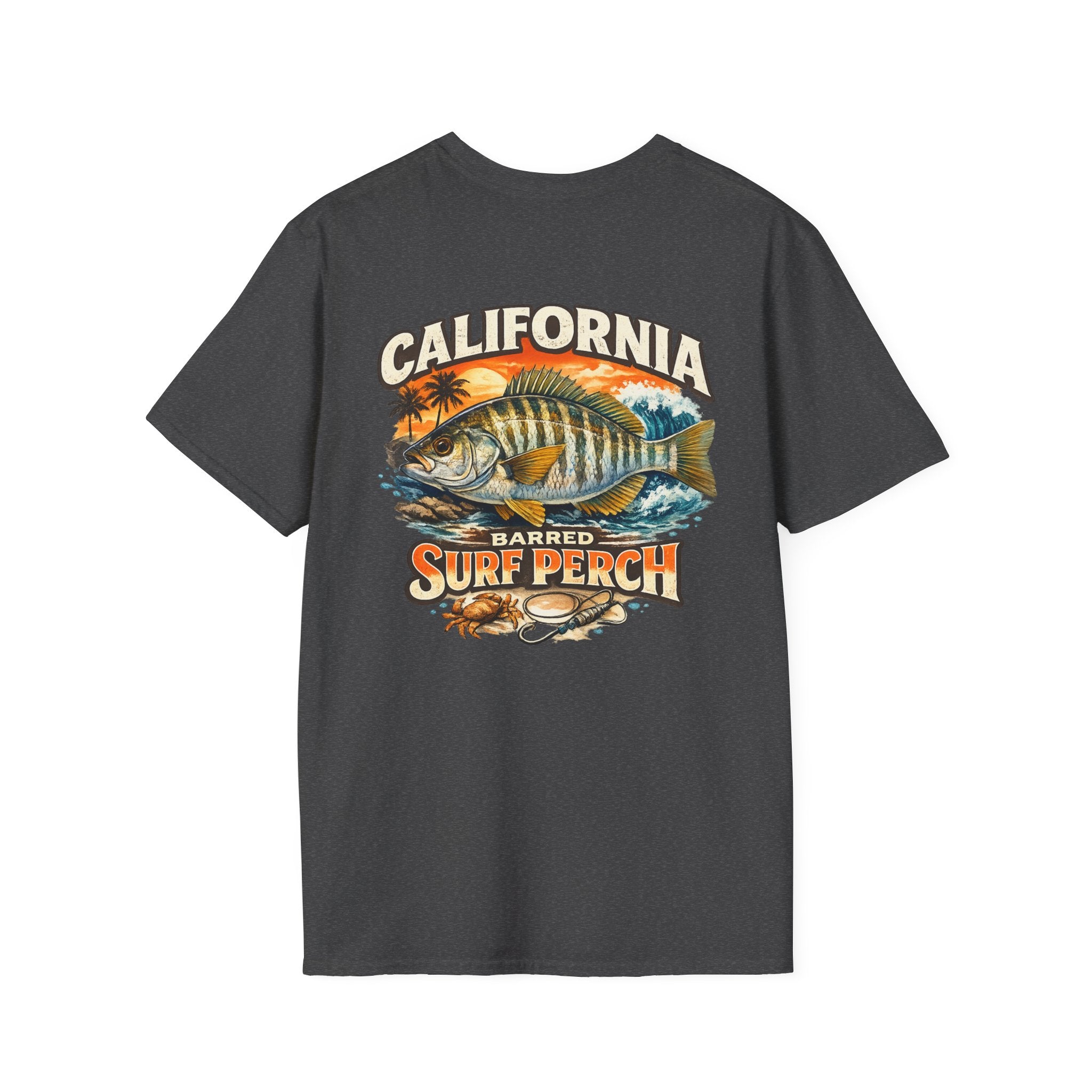 Custom Rods Fishing T-Shirt — Gil's Santa Maria CA Logo