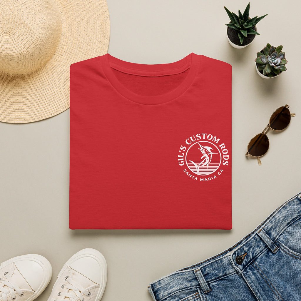 Gill's Custom Rods Logo T-Shirt — Santa Maria Fishing Tee