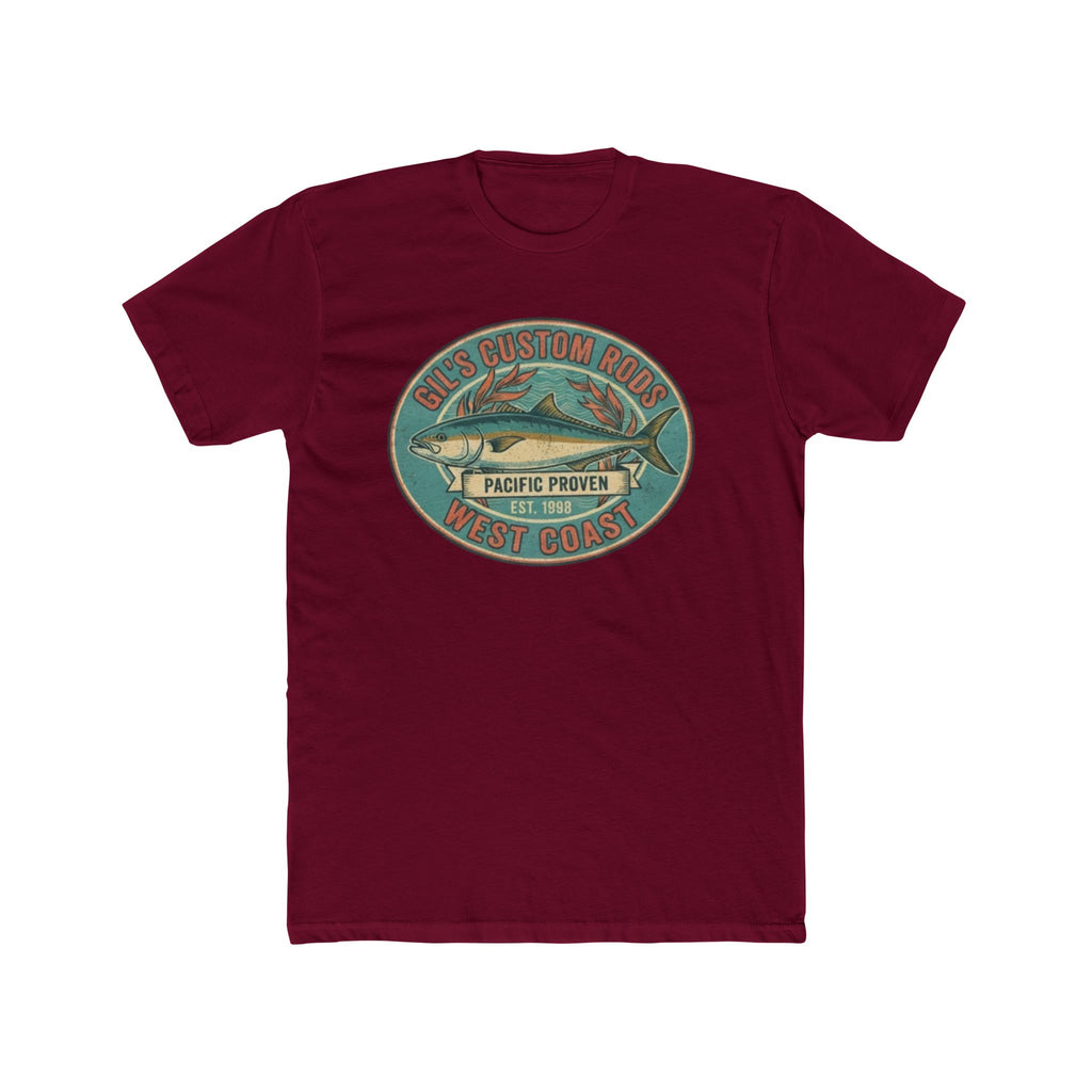 West Coast Fish Vintage Tee — "Pacific Proven" Surf & Fishing Graphic T‑Shirt