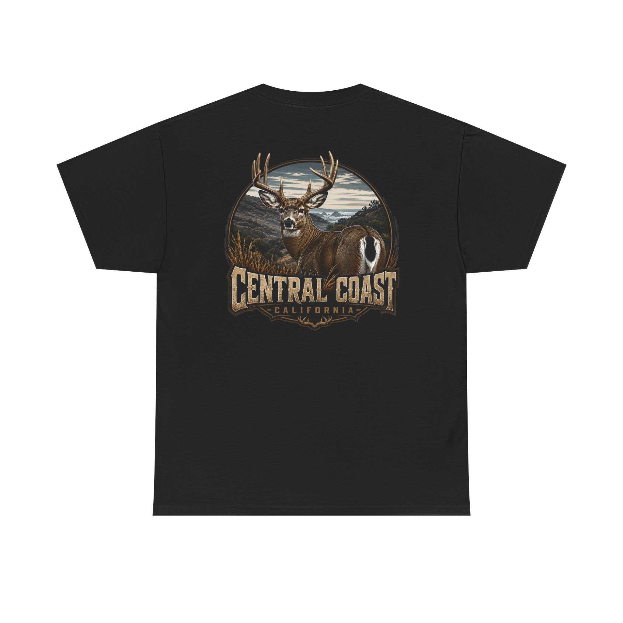 Central Coast Deer Graphic Tee — Outdoor Hunting Nature T-Shirt