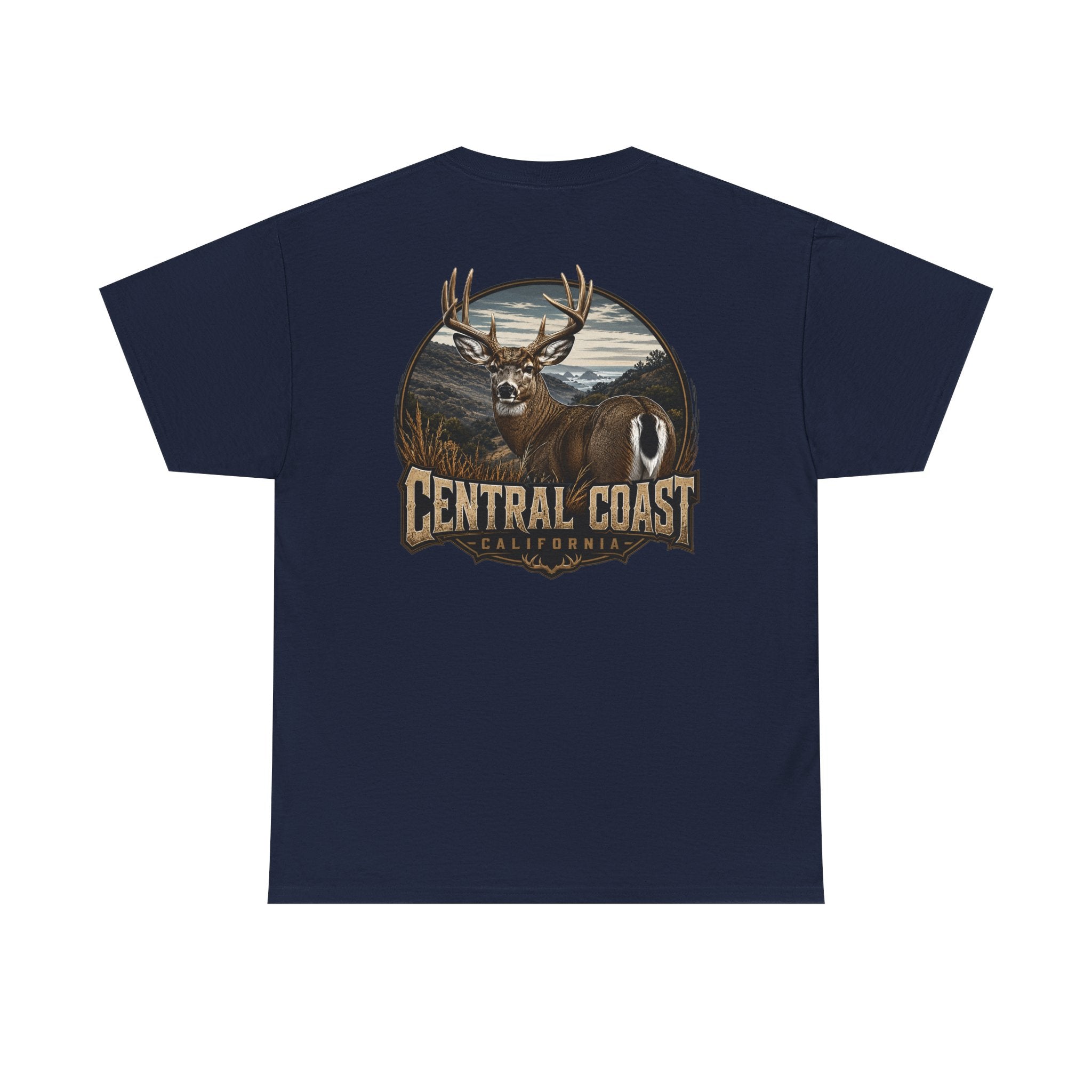 Central Coast Deer Graphic Tee — Outdoor Hunting Nature T-Shirt