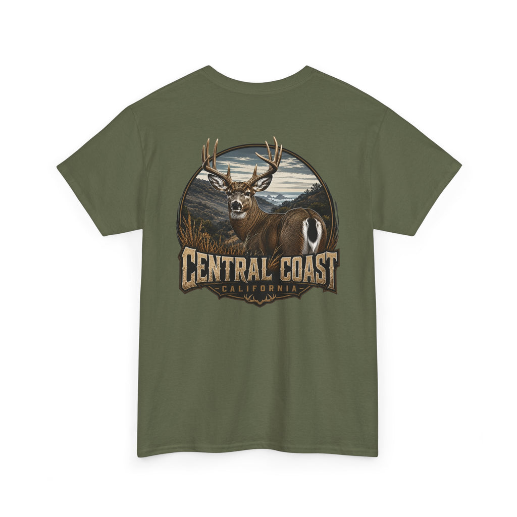 Central Coast Deer Graphic Tee — Outdoor Hunting Nature T-Shirt